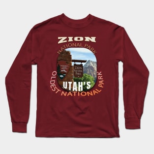 Zion National Park, Utah Long Sleeve T-Shirt